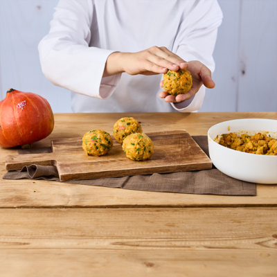 Bio-Kürbisknödel von Ja! Natürlich