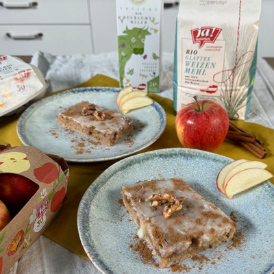 Bio-Zimtschnecken Kuchen von Ja!Natürlich