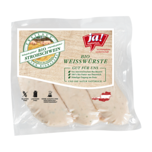 Bio-Weißwürste vom Strohschwein