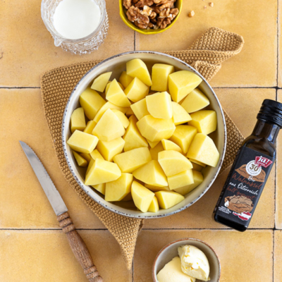 Bio-Kartoffelpüree mit Bio-Walnussöl von Ja! Natürlich