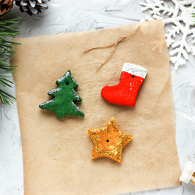 Geschenkanhänger aus Salzteig von Ja! Natürlich