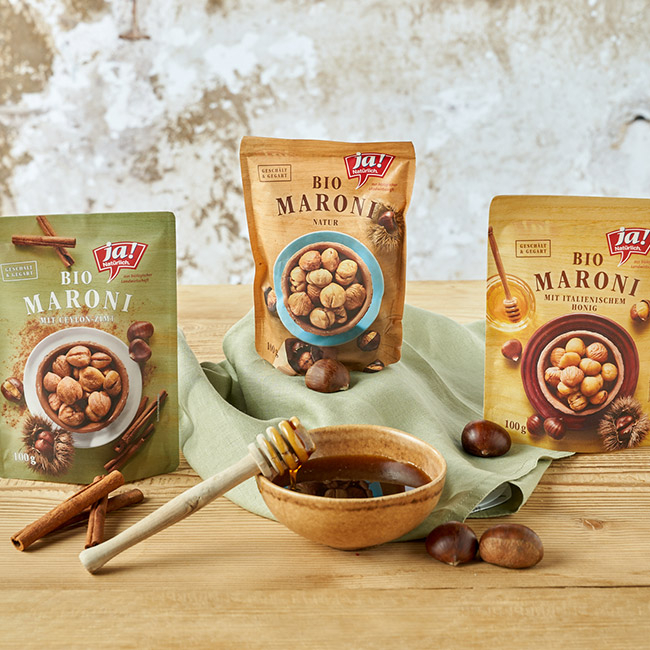 Bio-Maroni gegart von Ja! Natürlich