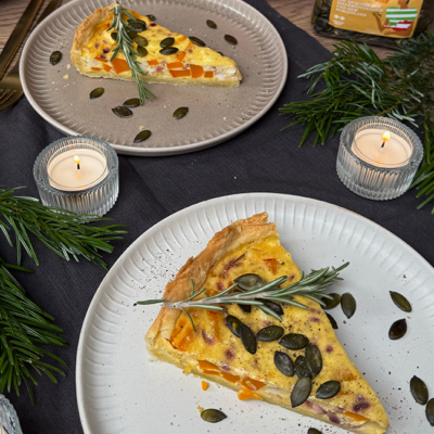 Bio-Kürbis Quiche von Ja! Natürlich