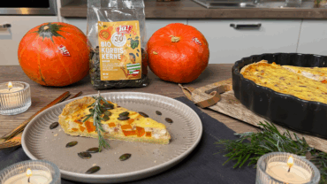 Kürbis Quiche