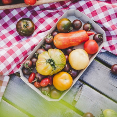 Bio-Paradeiser-Raritäten.