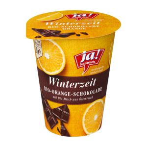 Bio-Fruchtjoghurt 3.6% Winterzeit Schoko Orange