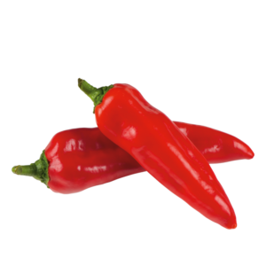 roter Bio-Spitzpaprika