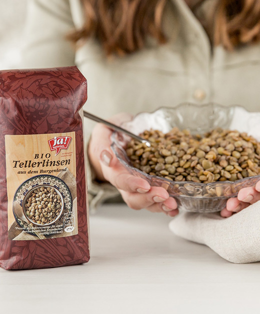 Tellerlinsen von Ja! Natürlich
