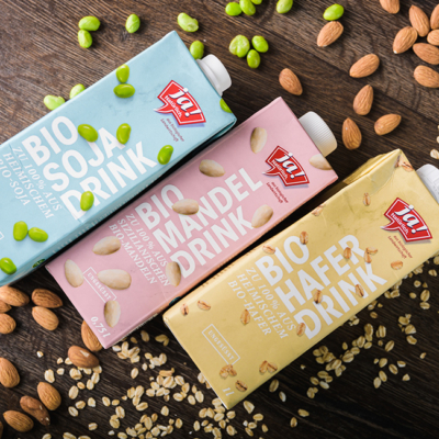 Milchschaumalternativen von Ja! Natürlich