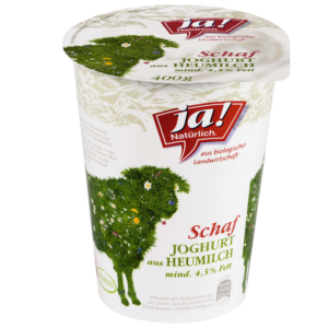 Bio-Schafjoghurt aus Heumilch