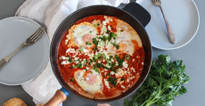 Shakshuka mit Feta