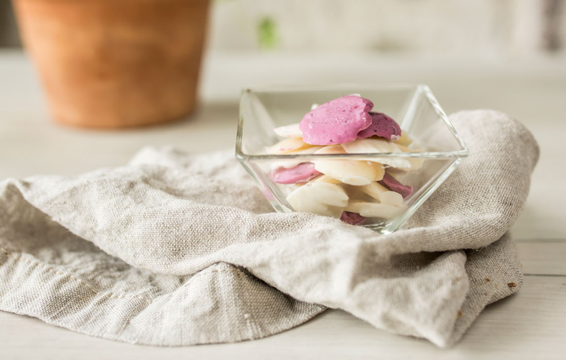 Frozen Yogurt Drops in Bio-Vielfalt