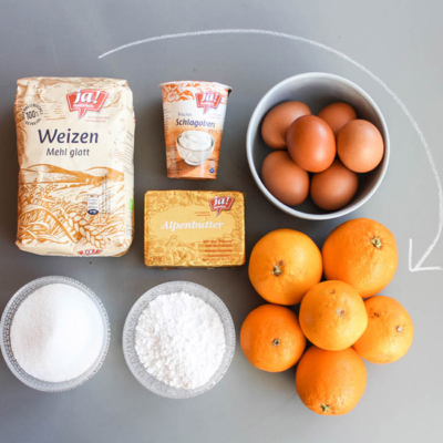 Alle im Rezept genannten Zutaten.