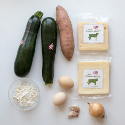 Alle im Rezept genannten Zutaten.