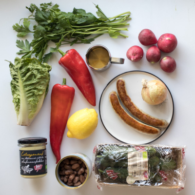 Alle im Rezept genannten Zutaten.