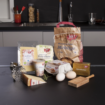 Alle im Rezept genannten Zutaten.