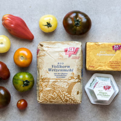 Alle im Rezept genannten Zutaten.