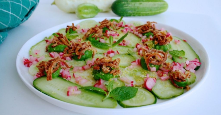 Carpaccio von Gurkenraritäten