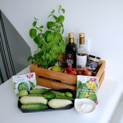 Alle im Rezept genannten Zutaten.