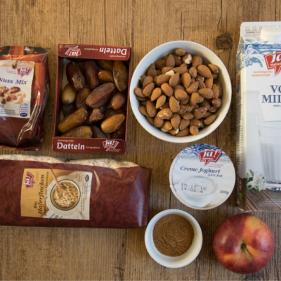 Alle im Rezept genannten Zutaten.