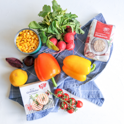 Alle im Rezept genannten Zutaten.