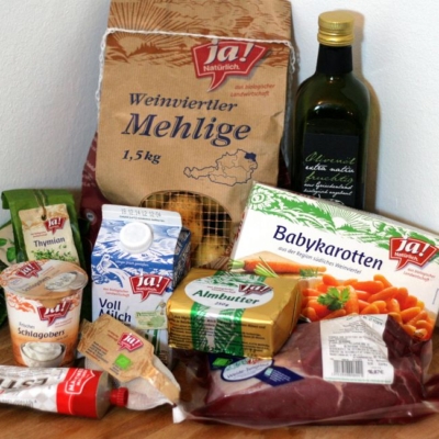 Alle im Rezept genannten Zutaten.