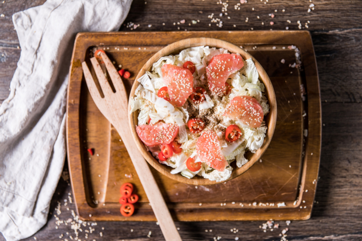 Chinakohl-Grapefruit-Salat