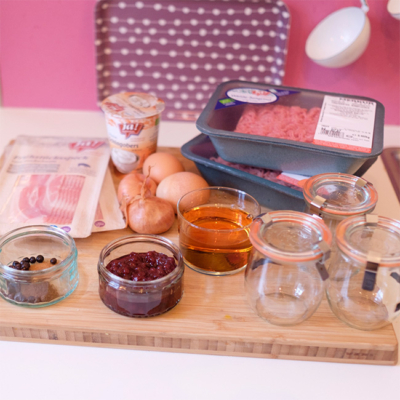 Alle im Rezept genannten Zutaten.