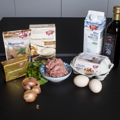 Alle im Rezept genannten Zutaten.