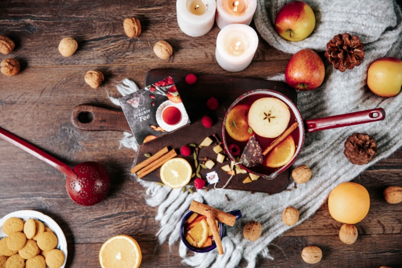 Adventfeeling zu Hause mit selbstgemachten Punsch & Glühwein