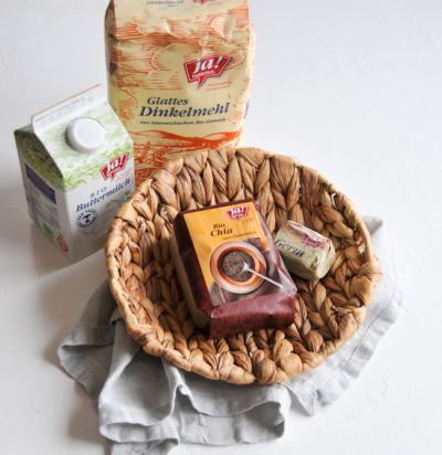 Alle im Rezept genannten Zutaten.