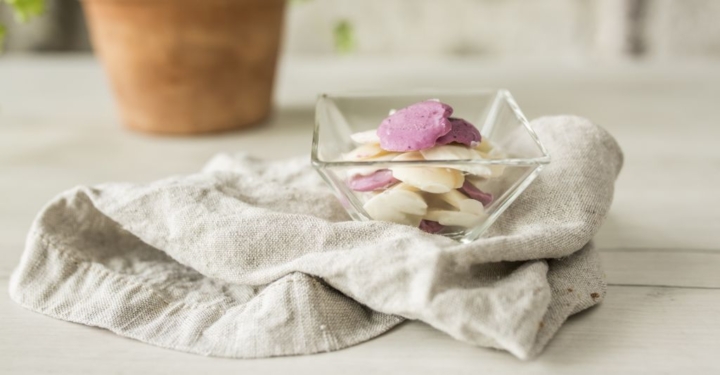 Frozen Yogurt Drops in Bio-Vielfalt