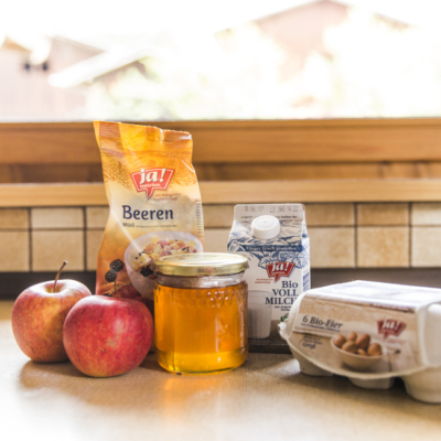 Alle im Rezept genannten Zutaten.