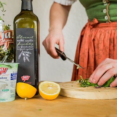 Alle im Rezept genannten Zutaten.