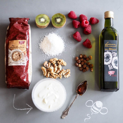 Alle im Rezept genannten Zutaten.