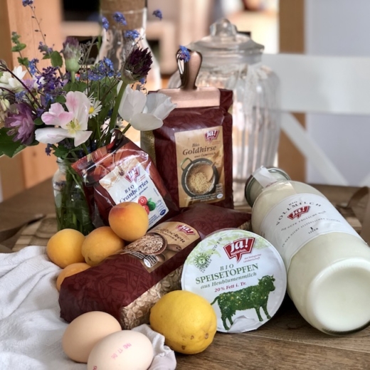 Alle im Rezept genannten Zutaten.