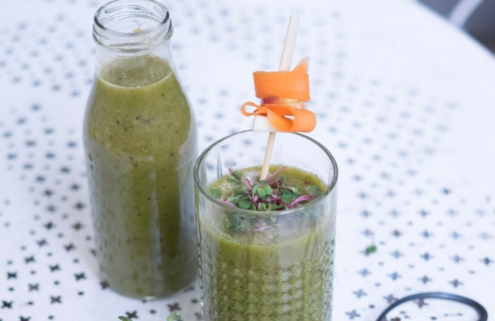 Karotte-Mangold-Smoothie