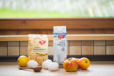 Alle im Rezept genannten Zutaten.