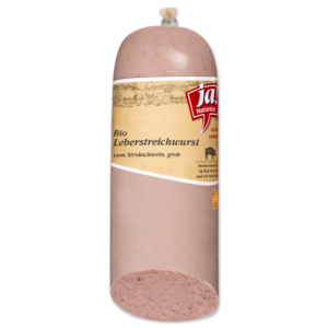 Bio-Leberstreichwurst, grob