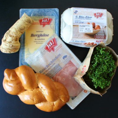 Alle im Rezept genannten Zutaten.