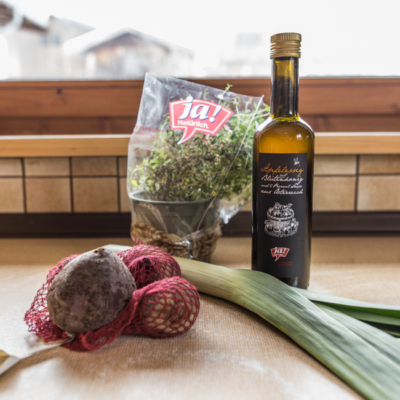 Alle im Rezept genannten Zutaten.