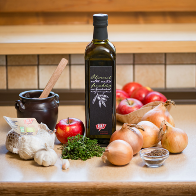 Alle im Rezept genannten Zutaten.