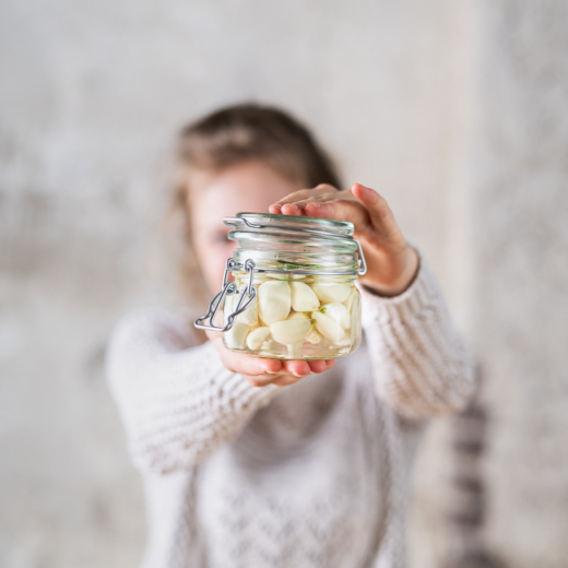 fermentierter Knoblauch