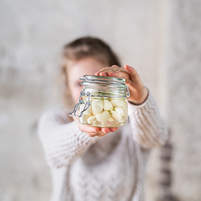 Fermentierter Knoblauch