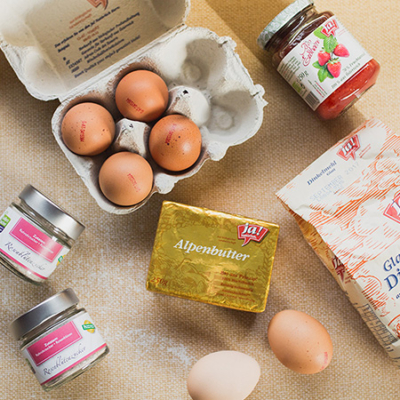 Alle im Rezept genannten Zutaten.