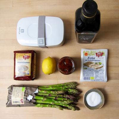 Alle im Rezept genannten Zutaten.
