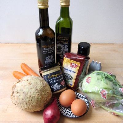 Alle im Rezept genannten Zutaten.