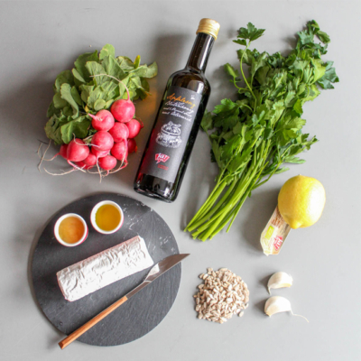 Alle im Rezept genannten Zutaten.