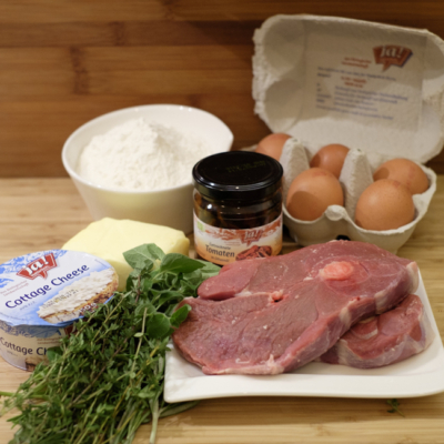 Alle im Rezept genannten Zutaten.