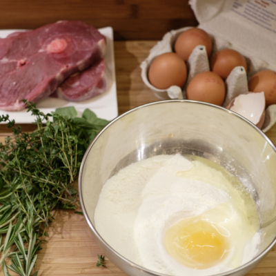 Alle im Rezept genannten Zutaten.